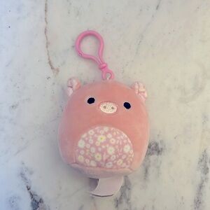 Pig Squishmallow Keychain
